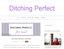 Tablet Screenshot of ditchingperfect.com